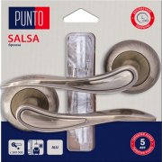 Ручка раздельная для межкомнатной двери Salsa/HD TL ABG-6 (Бронза)