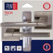 Ручка раздельная для межкомнатной двери Tech/HD QS ABG-6 (Бронза)