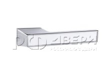 Ручка для межкомнатной двери Titan QSL СP/WH-19 (Хром/белый)