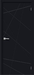 Межкомнатная дверь Граффити-5 ПГ (Total Black)