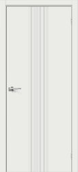 Межкомнатная дверь Граффити-21 ПГ (Super White)