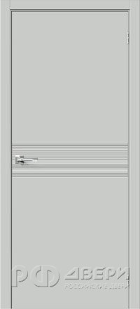 Межкомнатная дверь Граффити-23 ПГ (Grey Pro)