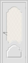 Межкомнатная дверь Скинни-33 ПО (Fresco/White Сrystal)