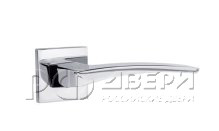 Ручка раздельная для межкомнатной двери Lotus ARC.Q CP-8 (Хром)