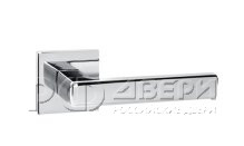 Ручка раздельная для межкомнатной двери Optimal JS CP-8 (Хром)
