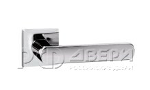Ручка раздельная для межкомнатной двери Nano JS CP-8 (Хром)