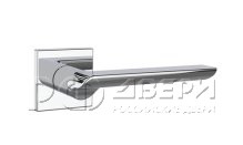 Ручка раздельная для межкомнатной двери Step ARC.Q CP-8 (Хром)