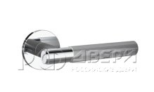 Ручка раздельная для межкомнатной двери Form ARC.R CP-8 (Хром)