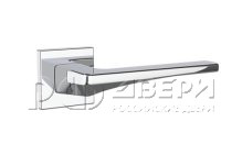 Ручка раздельная для межкомнатной двери Elen ARC.Q CP-8 (Хром)