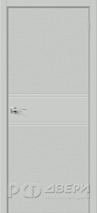 Межкомнатная дверь Граффити-27 ПГ (Эмаль серая)