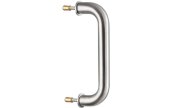 Дверная ручка-скоба PH-21-25/200-INOX (Нержавеющая сталь)