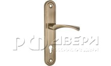 Ручка дверная Crona8504 P90 AB (Бронза)