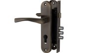 Ручка в комплекте с замком LOCKSET.1511W/B (SET F1511W/B) AB (Бронза)