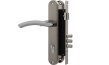 Ручка с замком LOCKSET.9013 (SET F9011) SN/CP (Матовый никель)