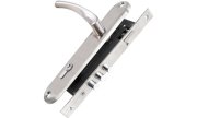 Ручка в комплекте с замком Punto LOCKSET90.CRONA.4585-3 (KIT P90) SN (Матовый никель)