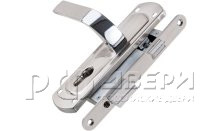 Ручка в комплекте с корпусом от замка Punto LOCKSET25.ORION.5558-1 (KIT P25 5558 ORION) SN/CP (Матовый никель/хром)