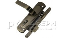 Ручка в комплекте с корпусом от замка Punto цилиндровый LOCKSET25.ORION.5558-1 (KIT P25 5558 ORION) AB (Бронза)