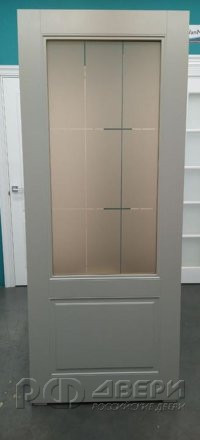 Межкомнатная дверь Скай-2 ПО (Ral 7047)