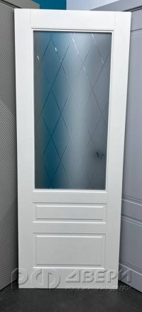 Межкомнатная дверь Скай-3 ПО (Ваниль эмаль)