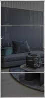 Alum 4 (Хром/Прозрачное графит)