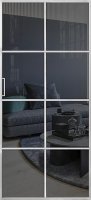 Alum 8 (Хром/Прозрачное графит)