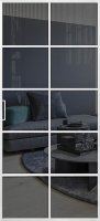 Alum 9 (Белый/Прозрачное графит)