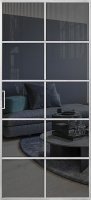 Alum 9 (Хром/Прозрачное графит)