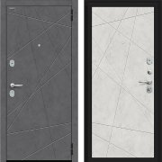 Входная металлическая дверь Граффити-5.5 Kale (Slate Art/Look Art)