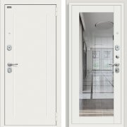 Входная металлическая дверь Флэш Kale (Шагрень белая/Off-white)