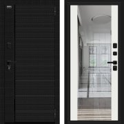 Входная металлическая дверь Лайнер-3 (Black Carbon/Off-white)