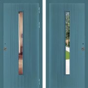 Входная деревянная дверь Полярник-32 (Зеленый)