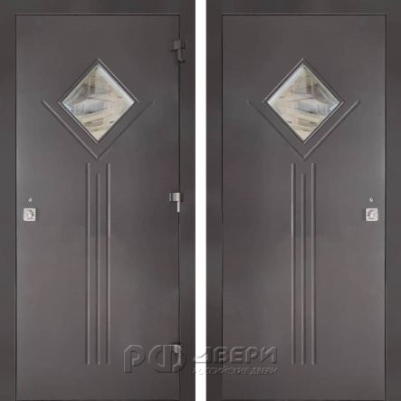 Входная деревянная дверь Полярник-29 (Серый)