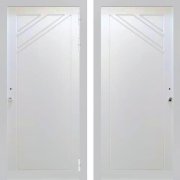 Входная деревянная дверь Полярник-26 (Белый)