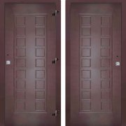 Входная деревянная дверь Полярник-27 (Коричневый)