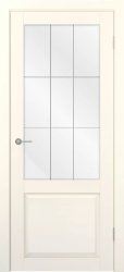 Межкомнатная дверь Sonata-02 ПО (Ваниль)