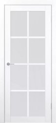 Межкомнатная дверь Sonata-12 ПО (Белый)