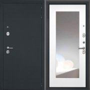 Входная металлическая дверь Греция (ФЛЗ-120М белая матовая)