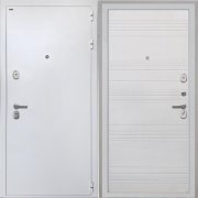 Входная металлическая дверь Колизей white (ФЛ-316 белый ясень)