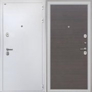 Входная металлическая дверь Колизей white (Эковенге поперечный)