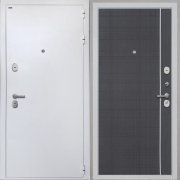Входная металлическая дверь Колизей white (В-07 Венге)