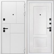Входная металлическая дверь Спарта New White (КВ-2 белая матовая)
