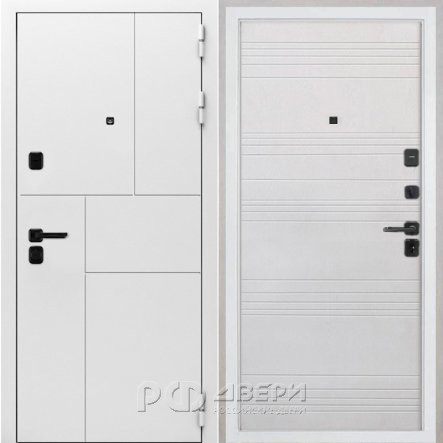 Входная металлическая дверь Спарта New White (ФЛ-316 белый ясень)