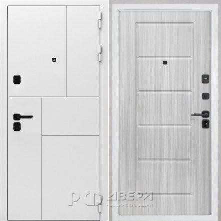 Входная металлическая дверь Спарта New White (ФЛ-39 Сандал белый)