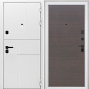 Входная металлическая дверь Спарта New White (Эковенге поперечный)