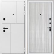 Входная металлическая дверь Спарта New White (В-07 Сандал белый)