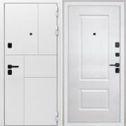 Входная металлическая дверь Спарта New White (Альба Роял вуд белый)