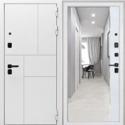 Входная металлическая дверь Спарта New White (ФЛЗ-305 Лофт белый)