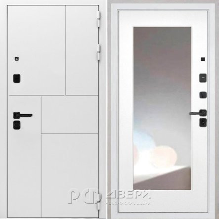 Входная металлическая дверь Спарта New White (ФЛЗ120М)