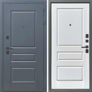 Входная металлическая дверь Страж К-8 (Velluto Oscure AG 710/Velluto Bianco AG 700)