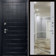 Входная металлическая дверь Albero Black 1002 Infinity (Грань/Манхэттен)
